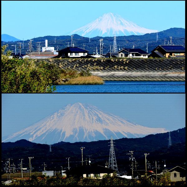 富士山くっきり。ウォーキングMS⑤292日目(1752日)