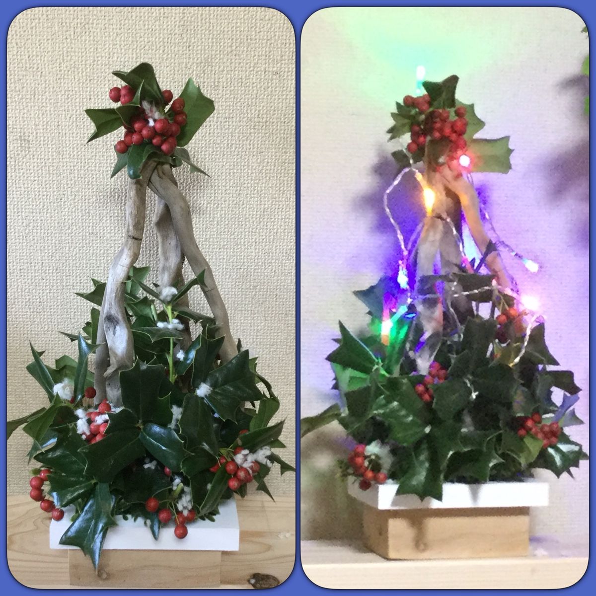 クリスマスツリーを作ってみました(о´∀`о)