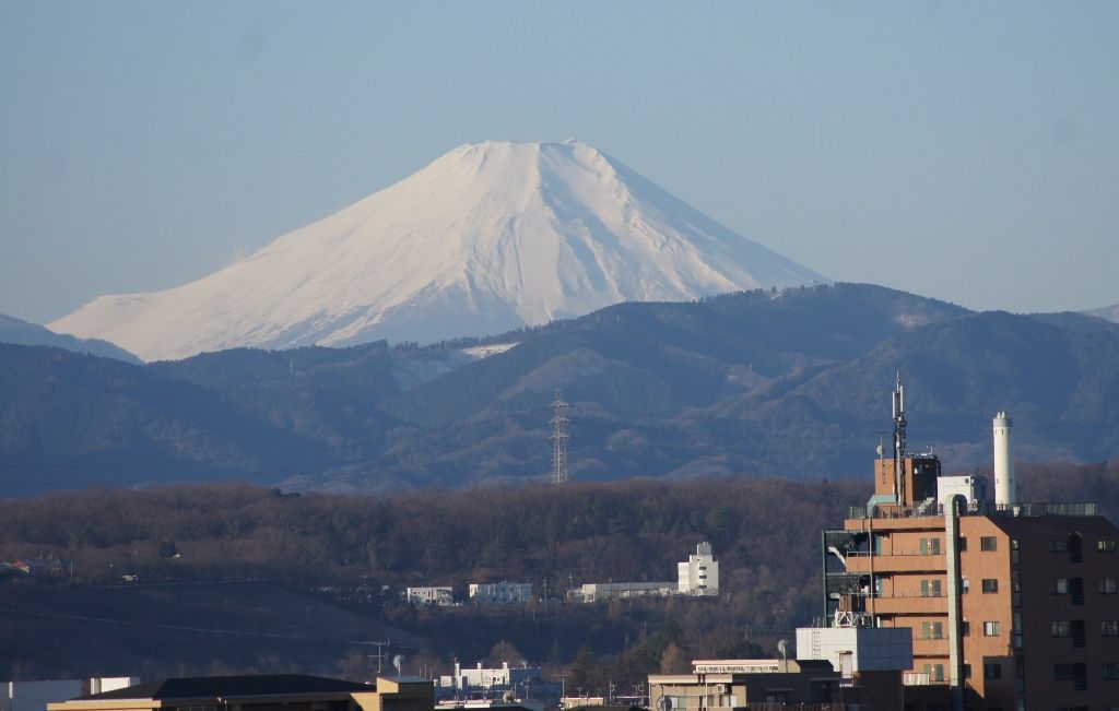 今朝もよく晴れて