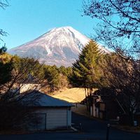 先週の富士山 出先にて 写真では分かり...