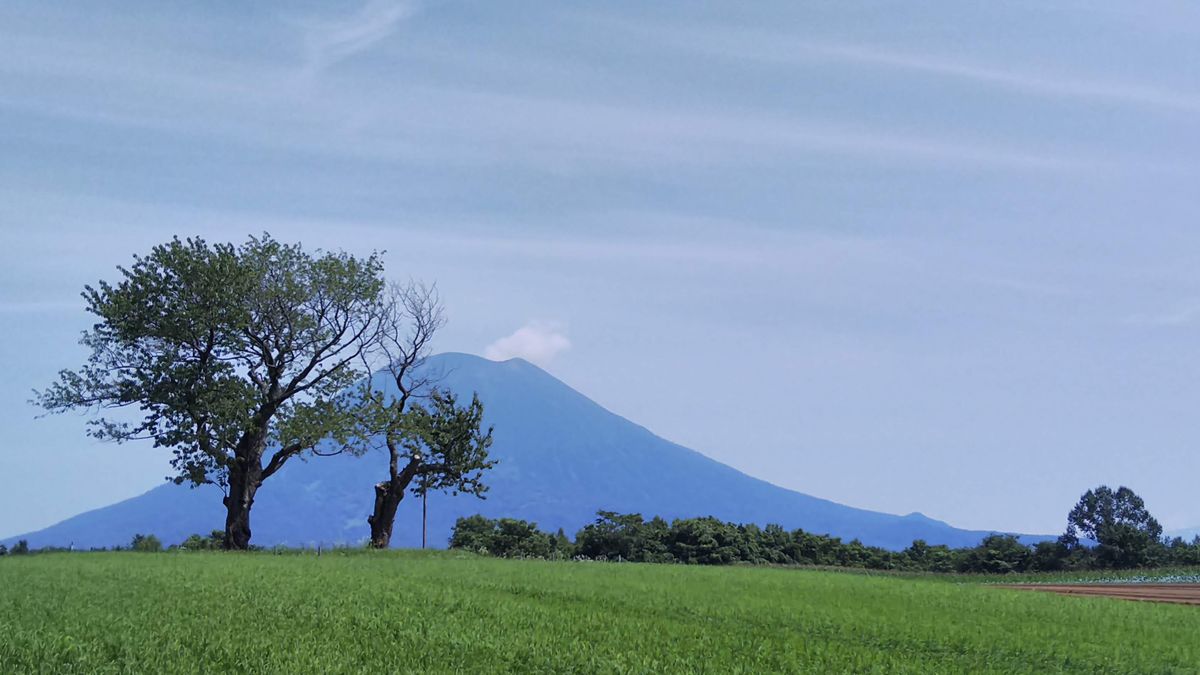 2019.8.6 ニセコ  羊蹄山を望む風景 (*^▽^*)