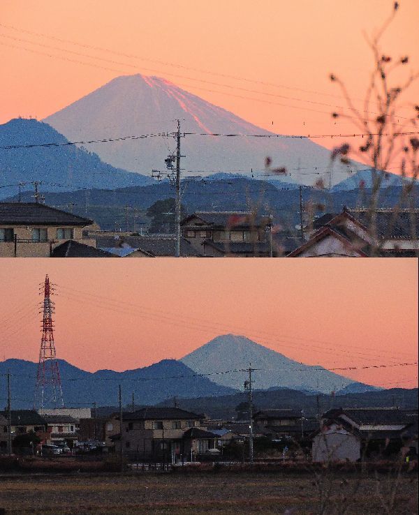 富士山。ウォーキングMS⑩316日目(3598目)