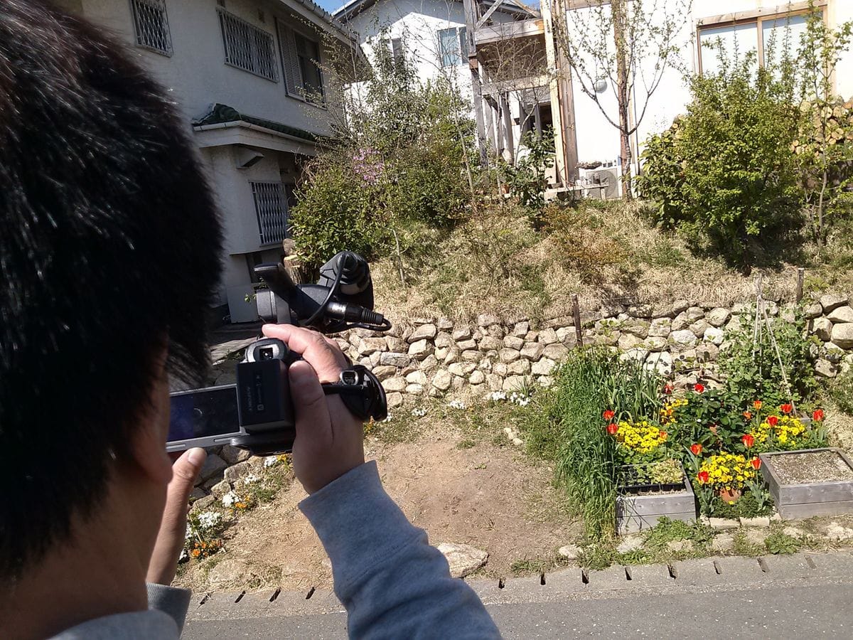 NHKテレビ取材！自宅のひと坪ガーデン