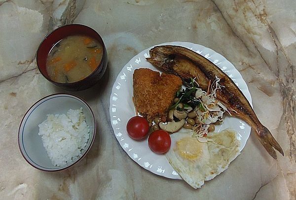 冷麦も食べるには酷暑の中での調理の巻。食事療法MS②174日目