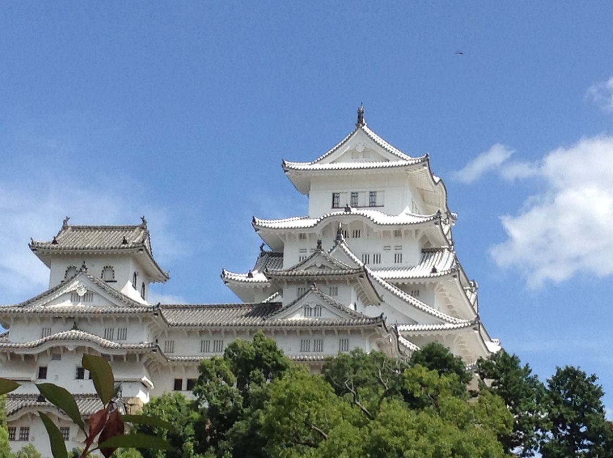 世界文化遺産　国宝姫路城へ