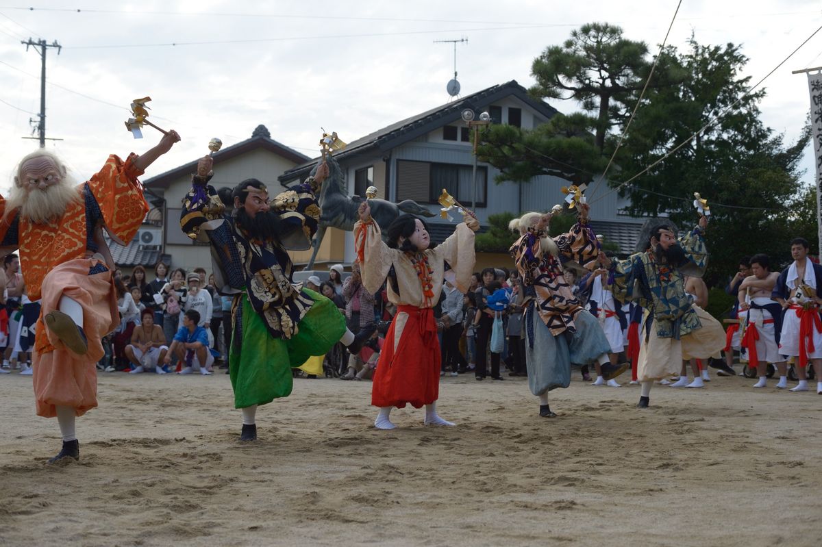 蒲郡　三谷祭りに行きました