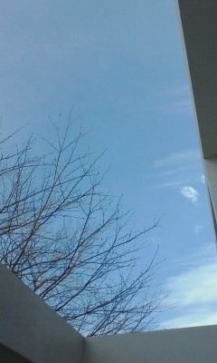 つかの間の青空