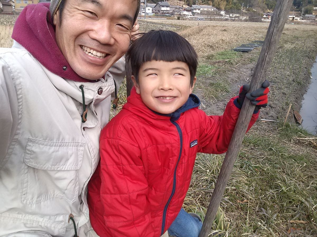 今年初の野良仕事