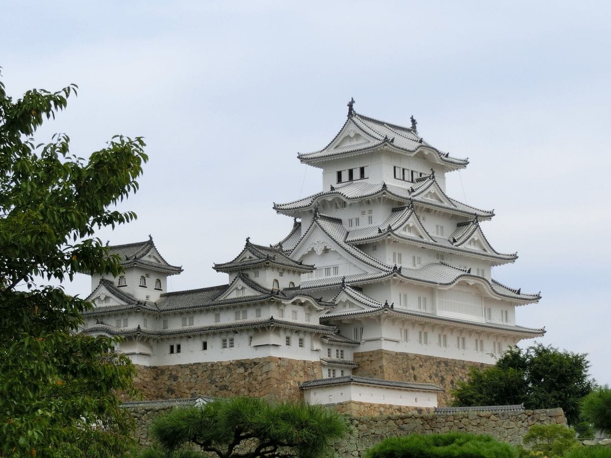 世界文化遺産の姫路城へ