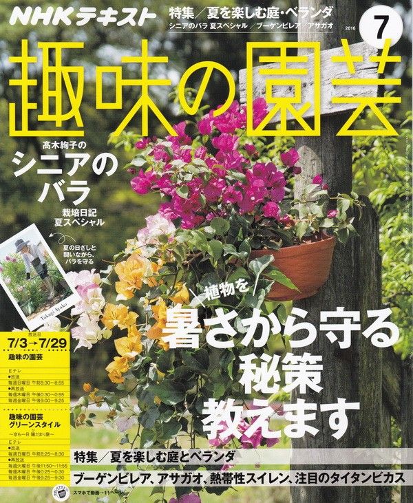 趣味の園芸7月号