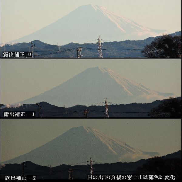 富士山と朝焼け。ウォーキングMS⑤8日目(1468日目)