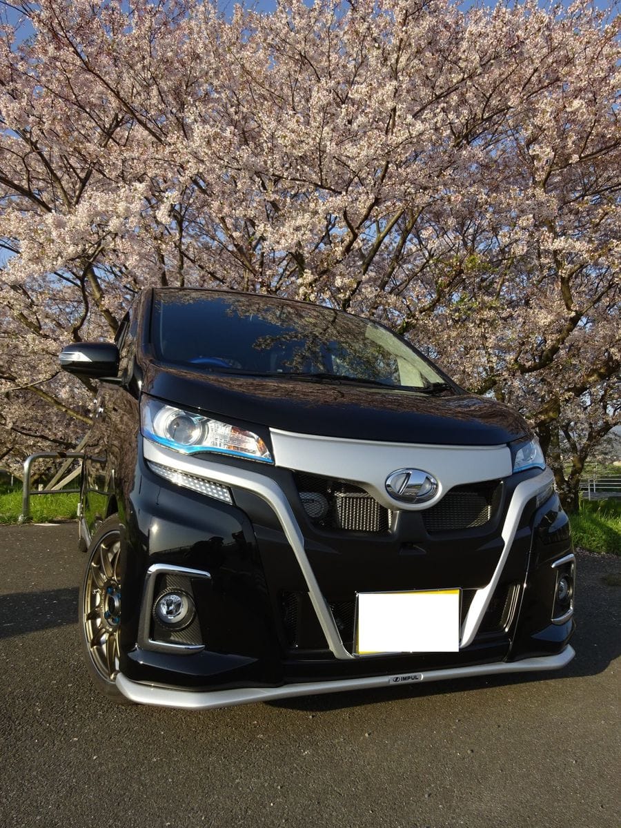 青空と桜と愛車[i:155]