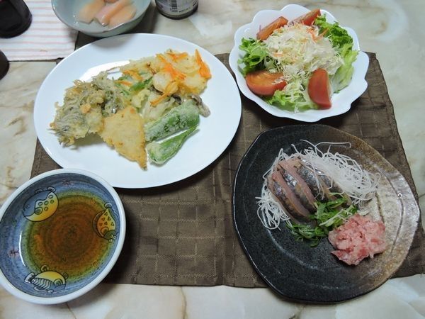 タマネギの天ぷらが食べたいなぁの一言で。食事療法MS⑤125日目(1585日)
