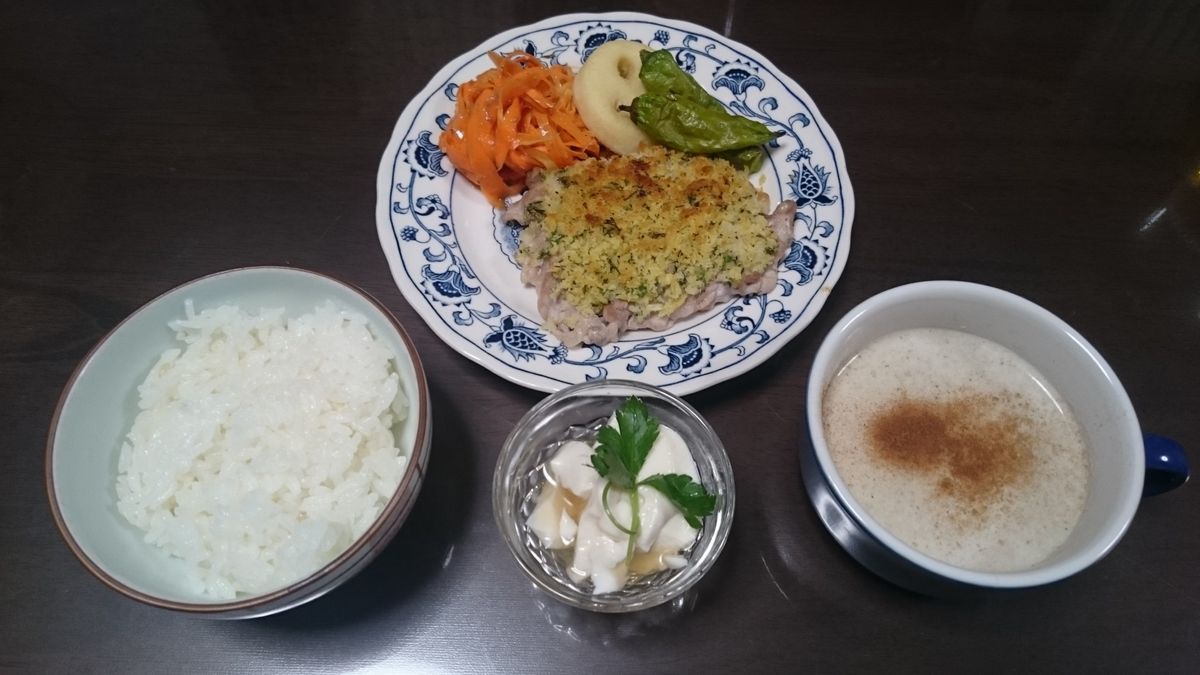 レインボーコーンと今日の夕飯