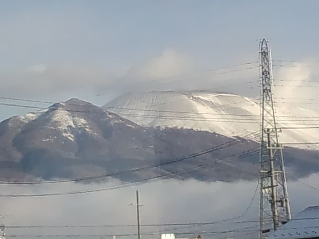 すっかり雪化粧