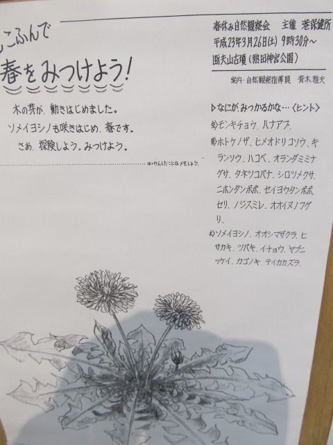 植物園の展示