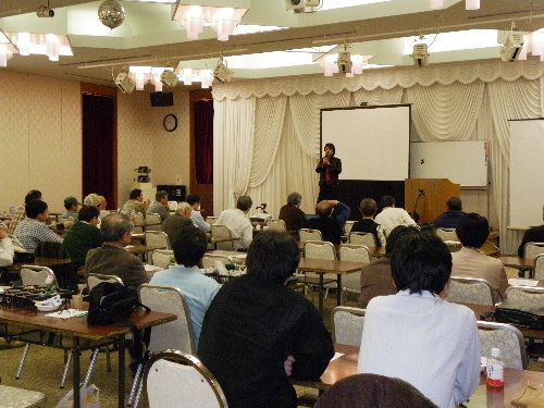 パフィオフォーラムひぬま２０１０で漫談『トミーの上方園芸』