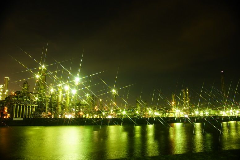 四日市コンビナート・夜景