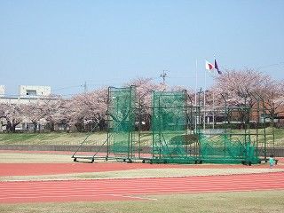 今日の桜[i:237]②～陸上競技場～