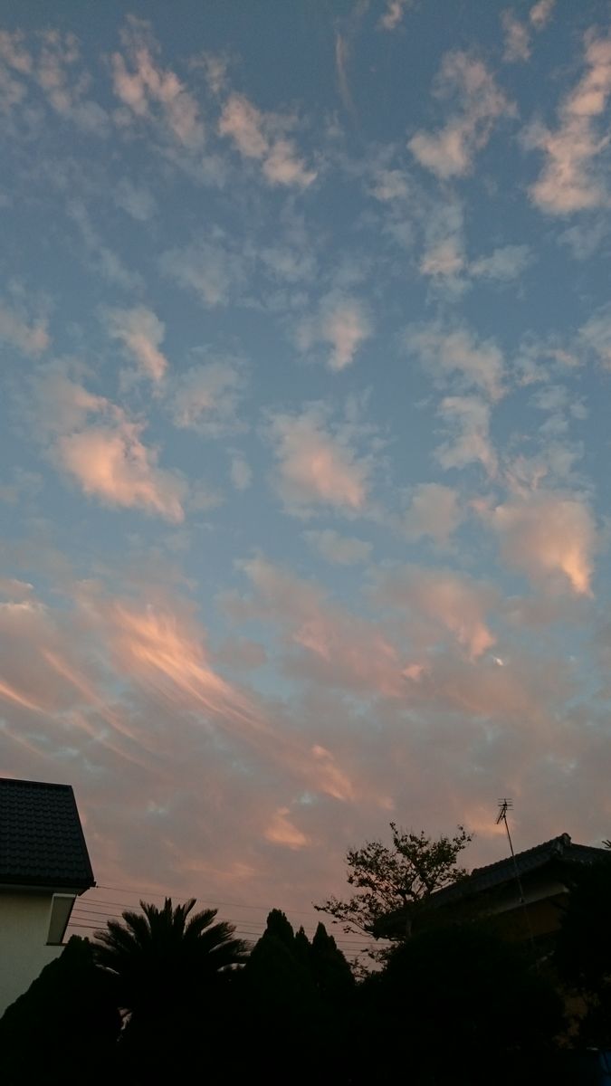 夕焼け雲