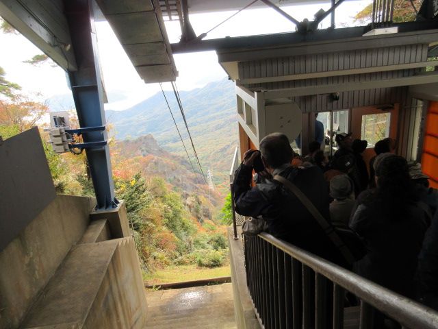 小豆島寒霞渓にて