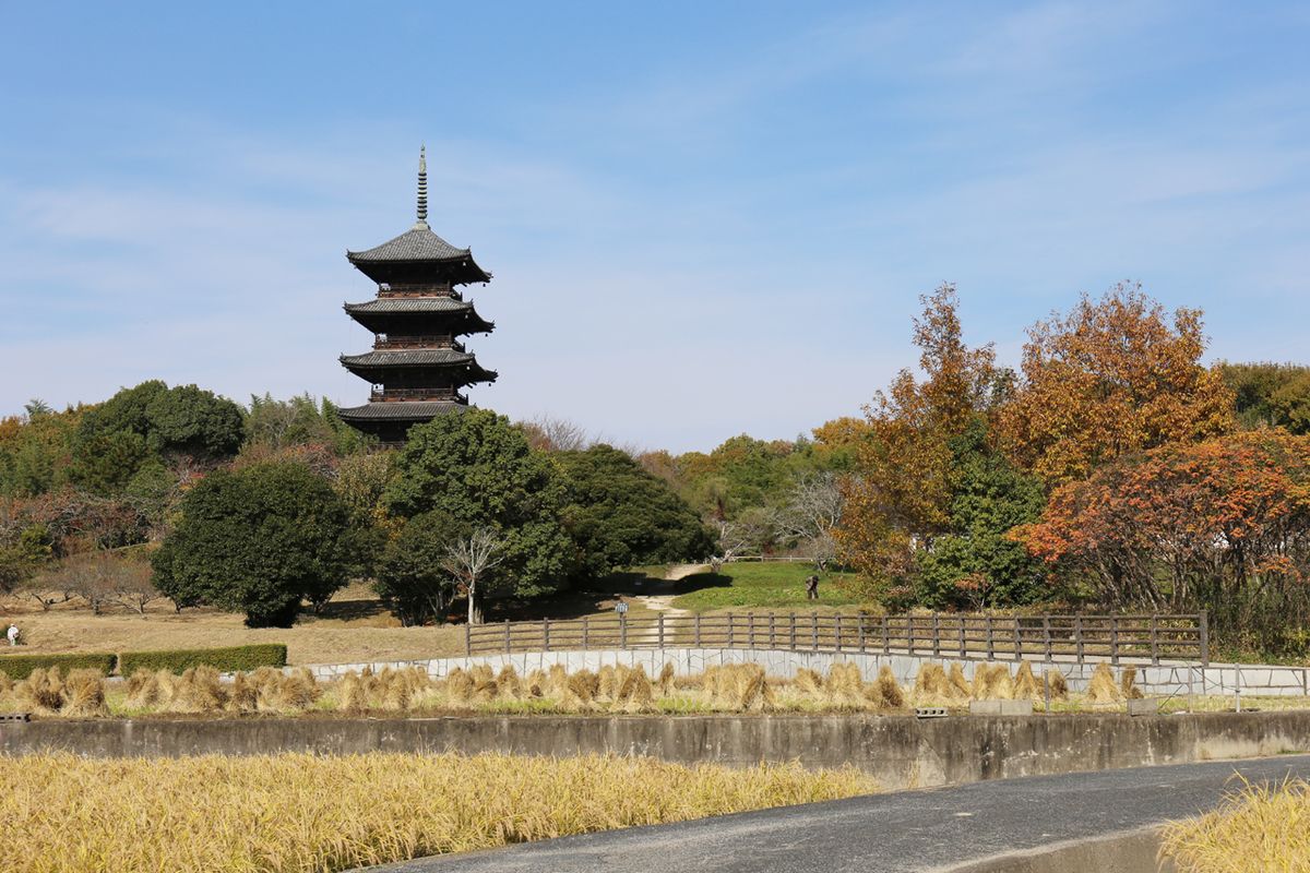 備中国分寺　五重塔