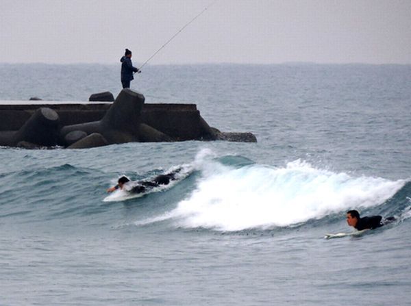 小雨降る浜。ウォーキングMS⑦ ４７日目(2237日)