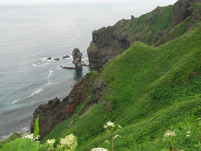 神威岬の風景