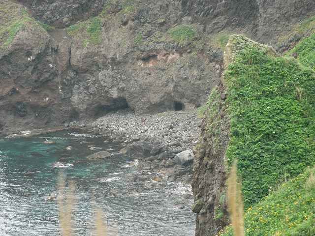 神威岬の風景