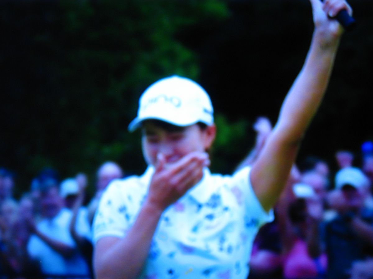 全英ゴルフ　渋野選手おめでとう！