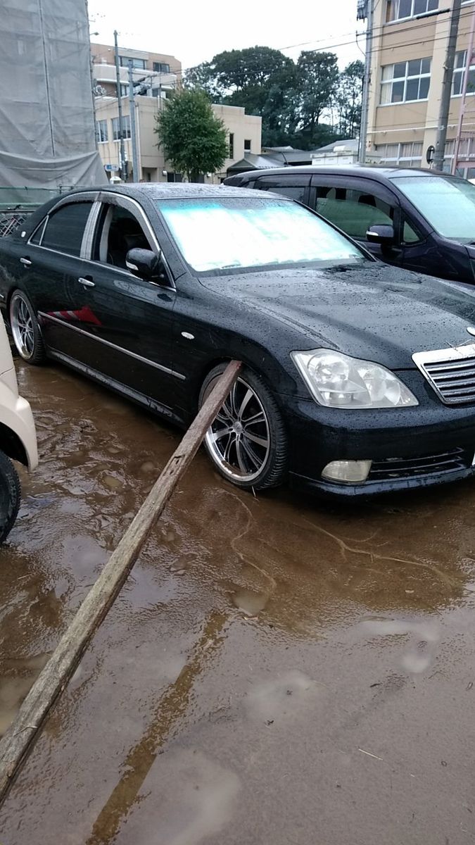 ダメでした～！車両水没😩