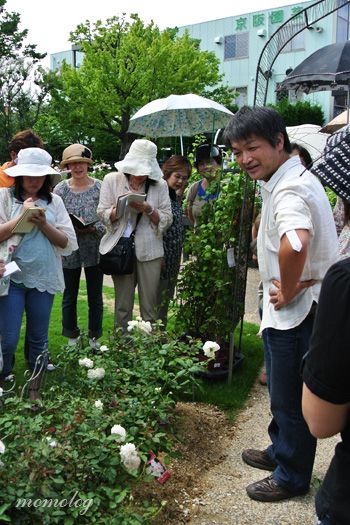 薔薇のセミナー　薔薇のソムリエ　小山内健の　目からウロコのバラ栽培　2012年7...