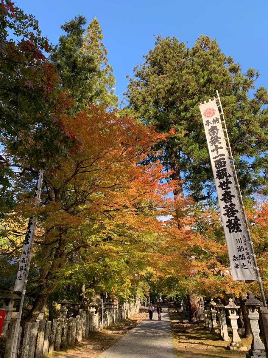 谷汲山の紅葉