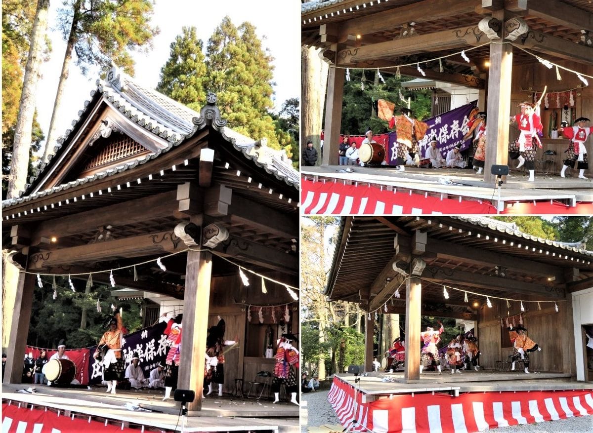 西寒多神社へ初詣