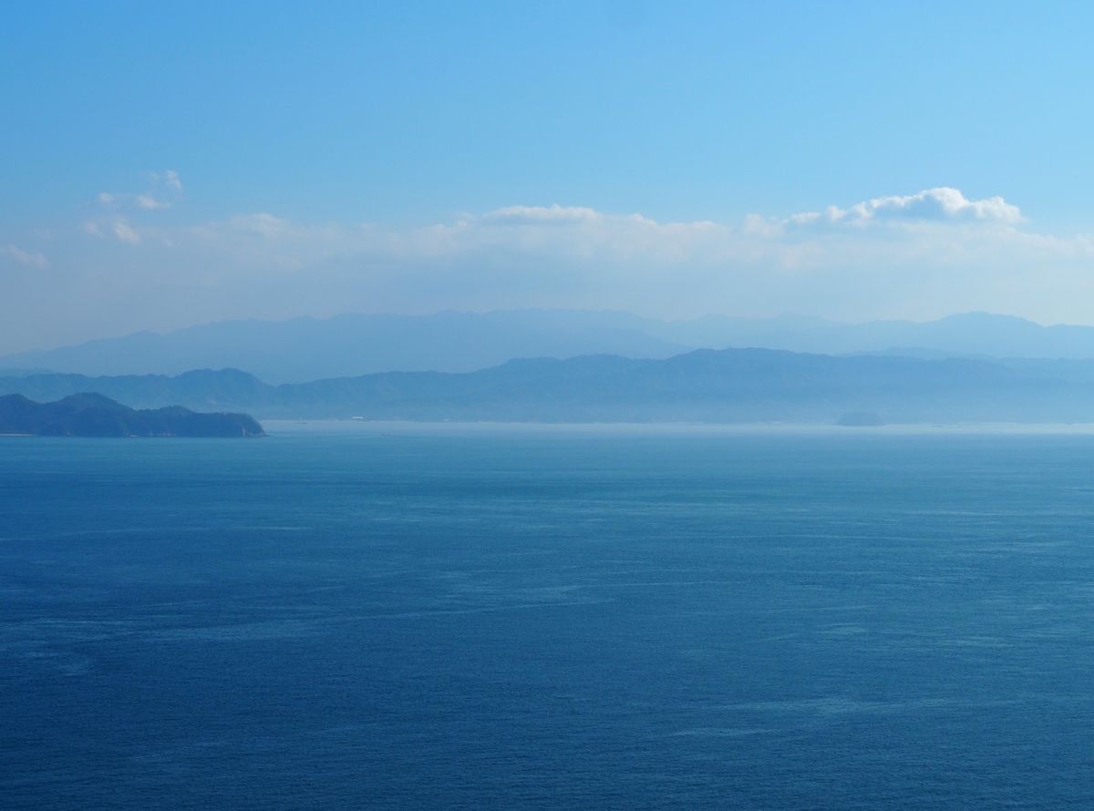 瀬戸内海のとびしま海道で