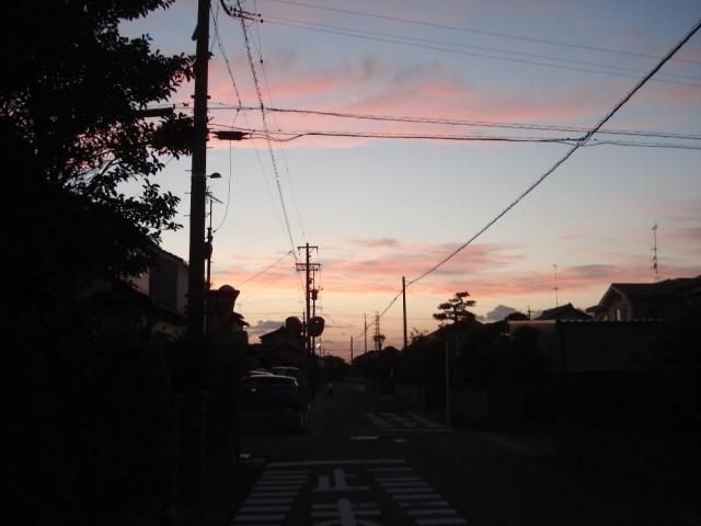 素敵な夕焼け