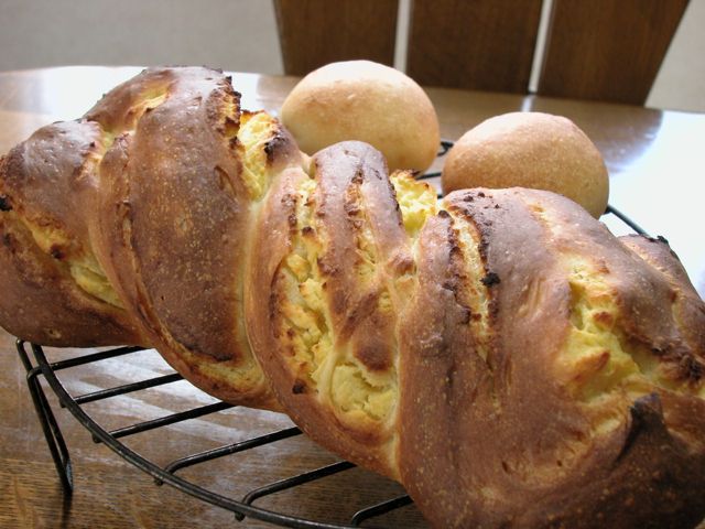 Sweet potato roll bread