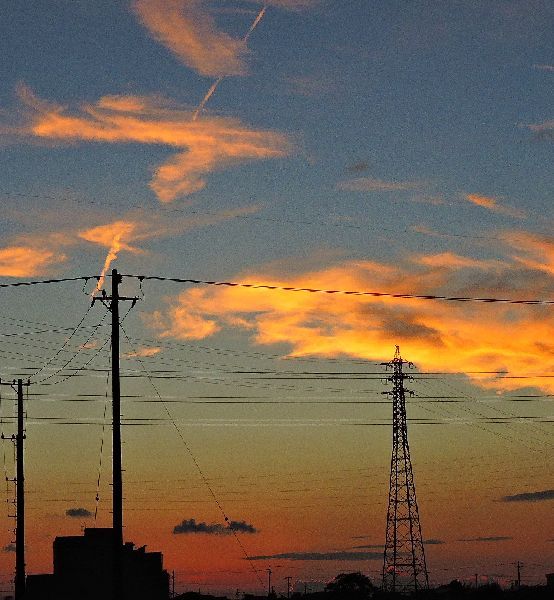 朝焼け爺さん夕焼けを撮る