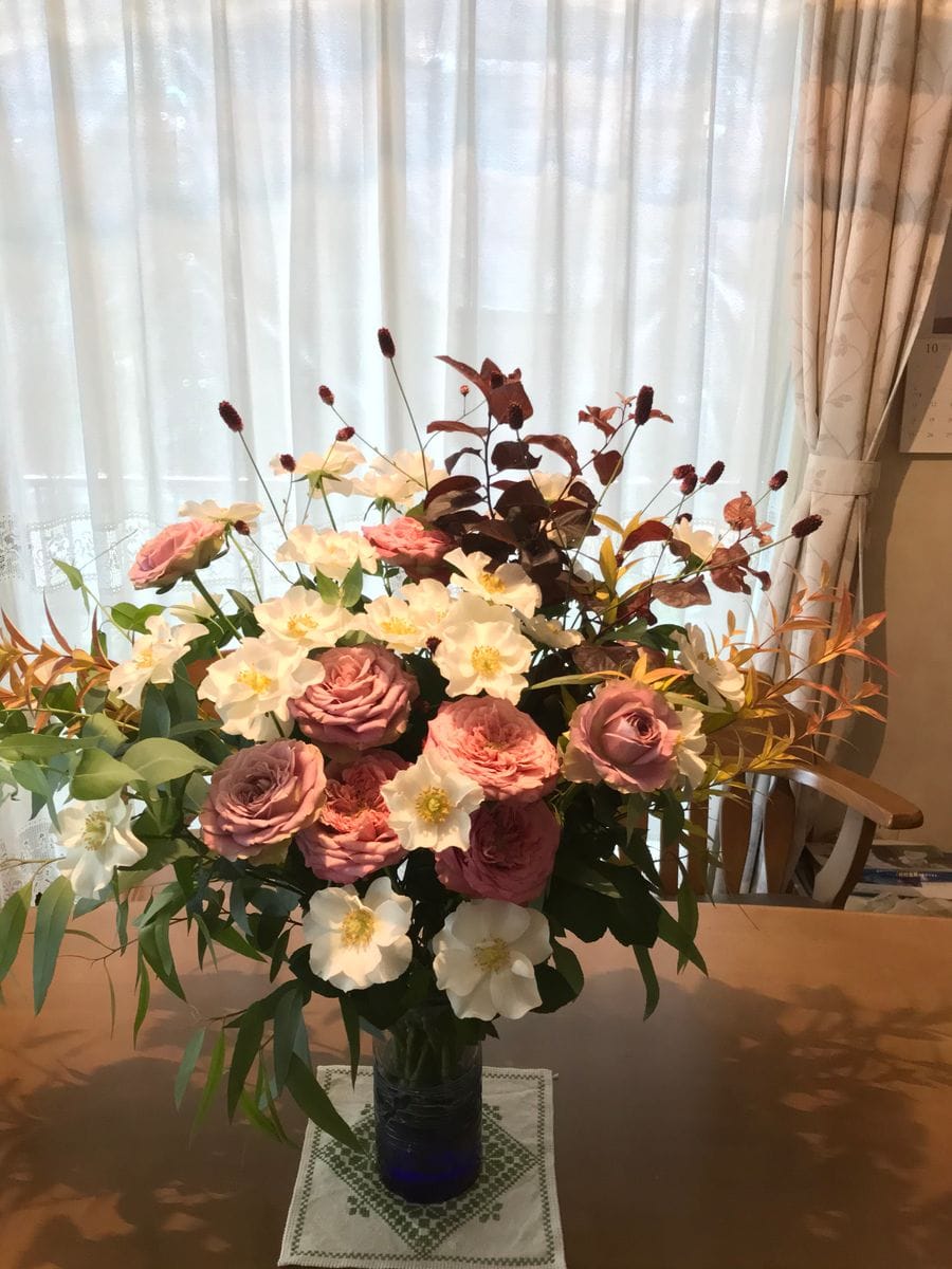 結婚記念日の花束