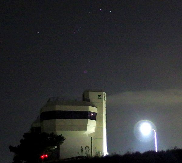 沈み行くオリオン座