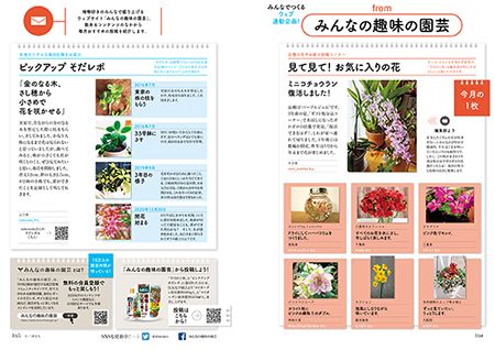 【テキスト掲載情報】『趣味の園芸』4月号に掲載されたメンバーを発表！
