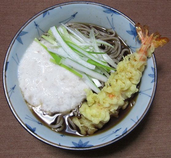 本日の夕食（長芋）と、鳥の話