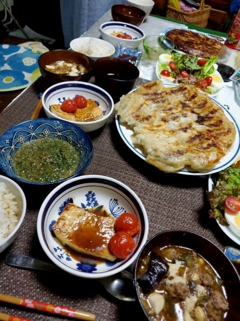 ミニバラと娘の晩ご飯～*