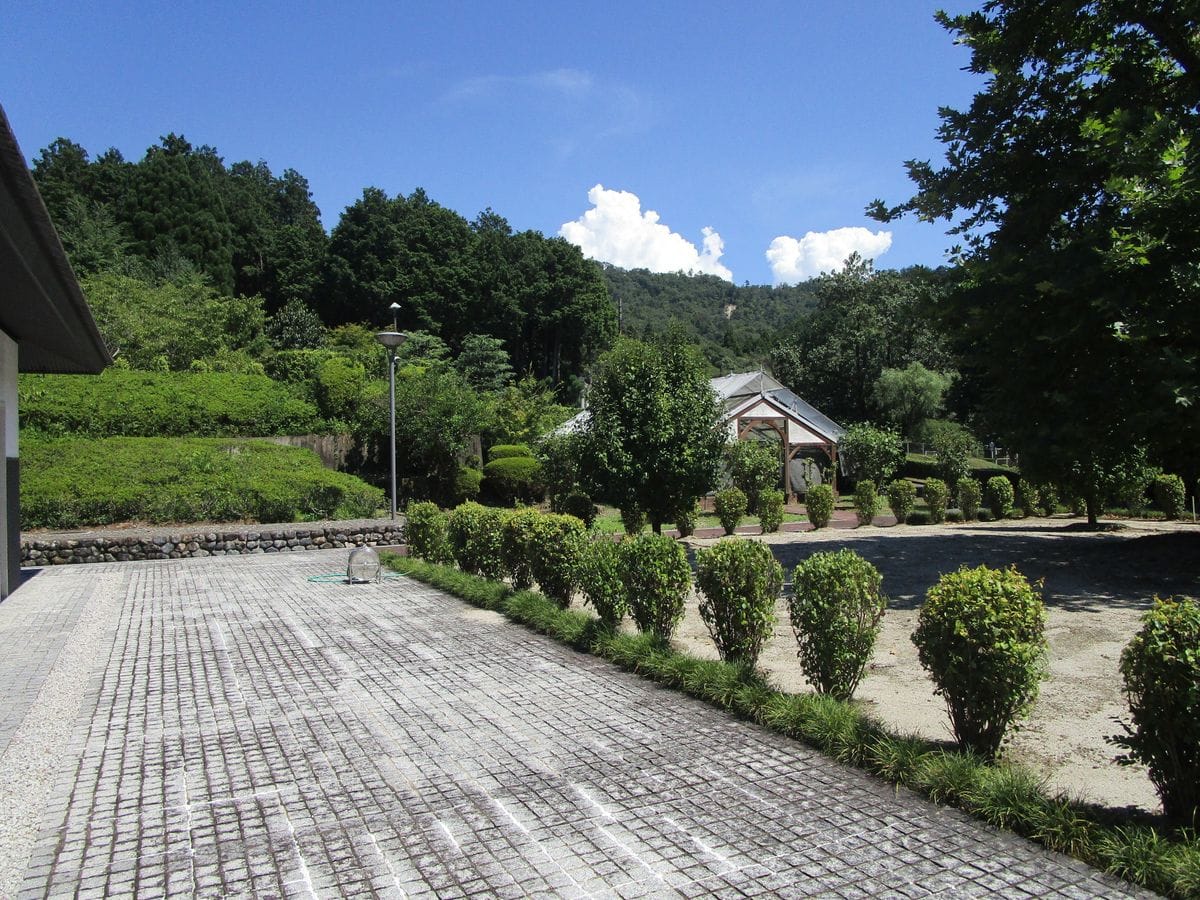 武田薬品工業㈱京都薬用植物園を見学させて頂きました。