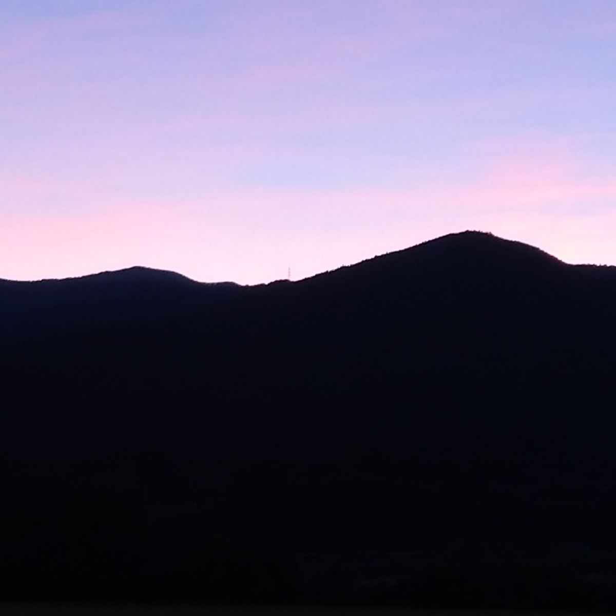 土曜日の夕空🌝