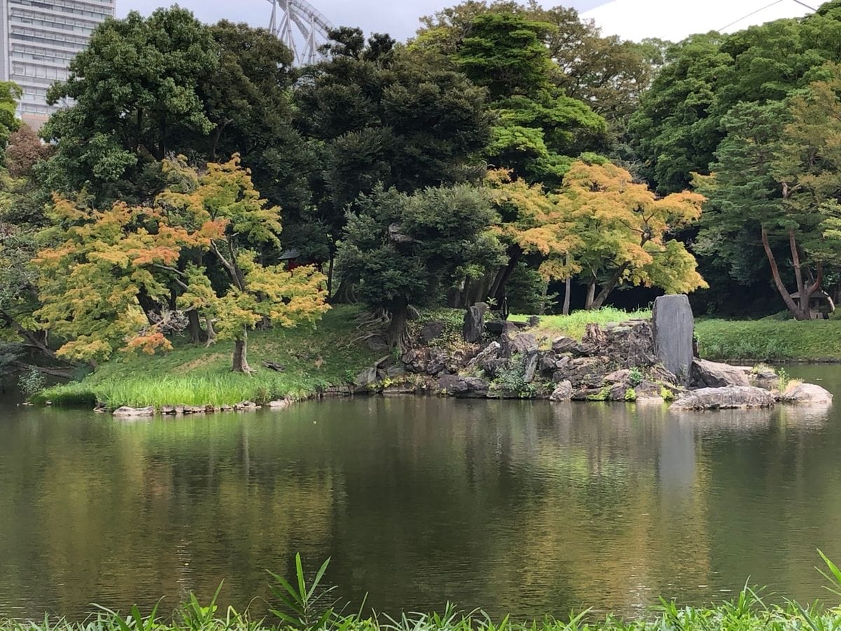 小石川後楽園の秋