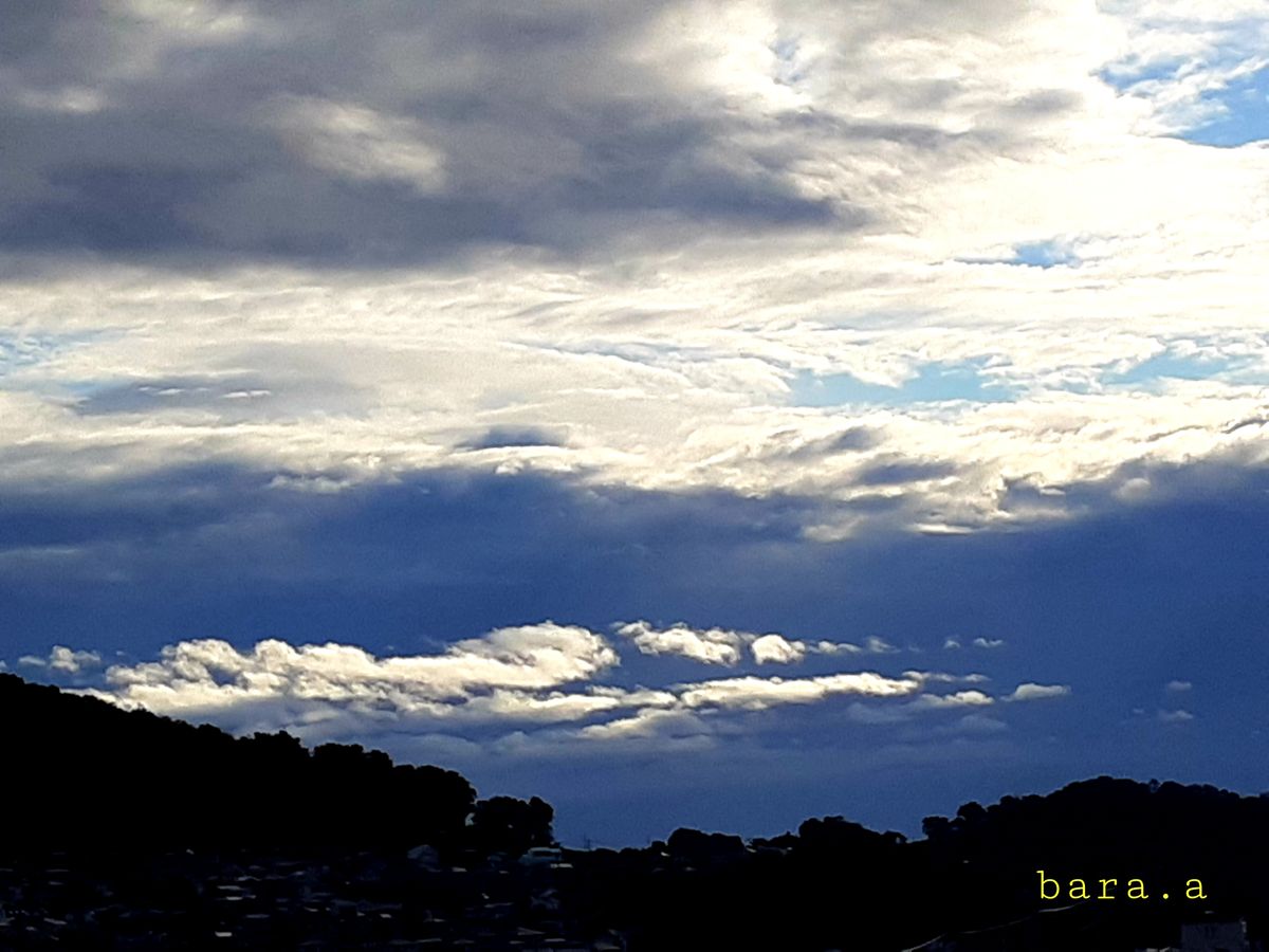 ⛅雲の移り変わり🌤️