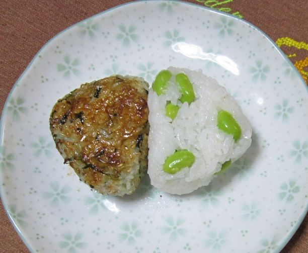 本日の夕食（おにぎり）