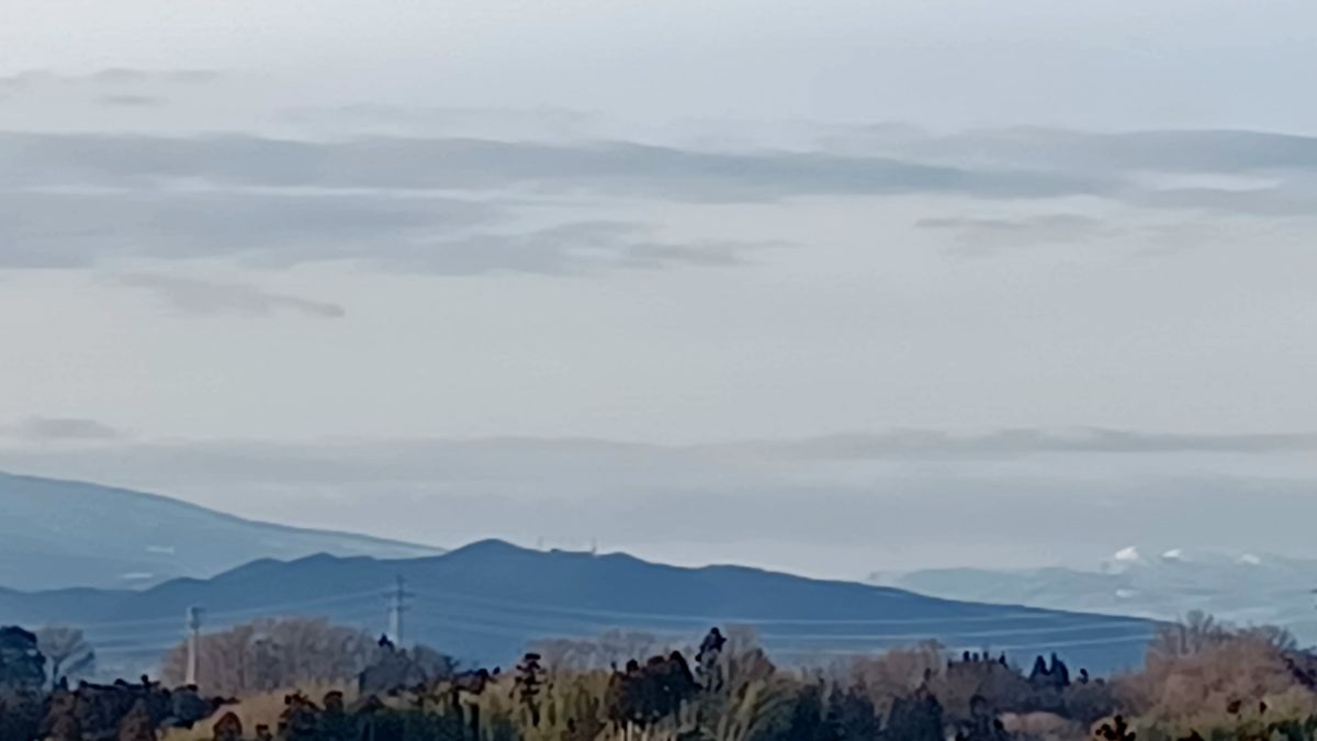 山と空を眺めに🚙