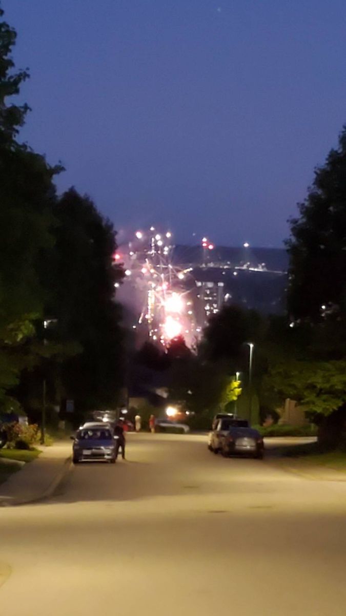 久しぶりの打ち上げ花火